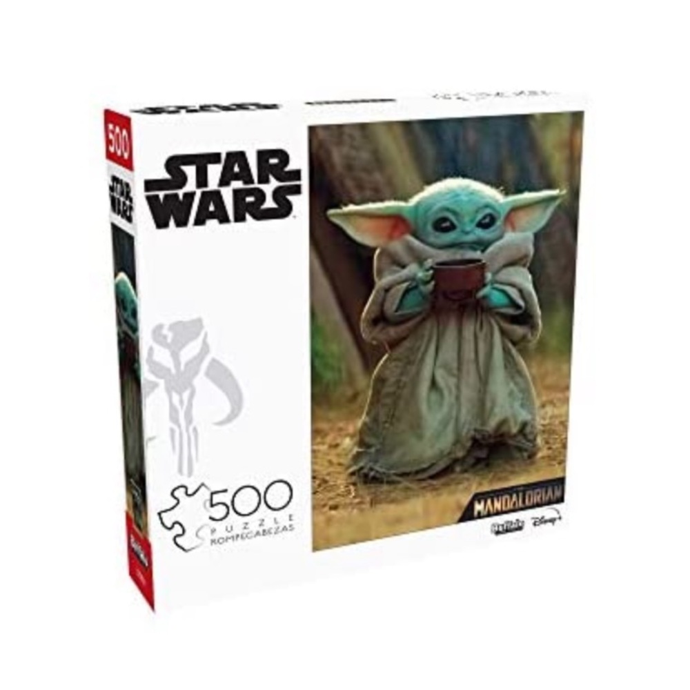 DISNEY STAR WARS MANDALORIAN “Sipping My Soup” 500 Piece Puzzle